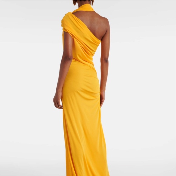 CHRISTOPHER ESBER Citrus Evening Gown yellow size - Picture 5 of 7